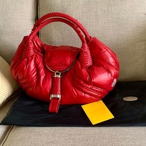 ❤️LIKE NEW. FENDI Spy Nylon Bag LIMITED EDITION❤️